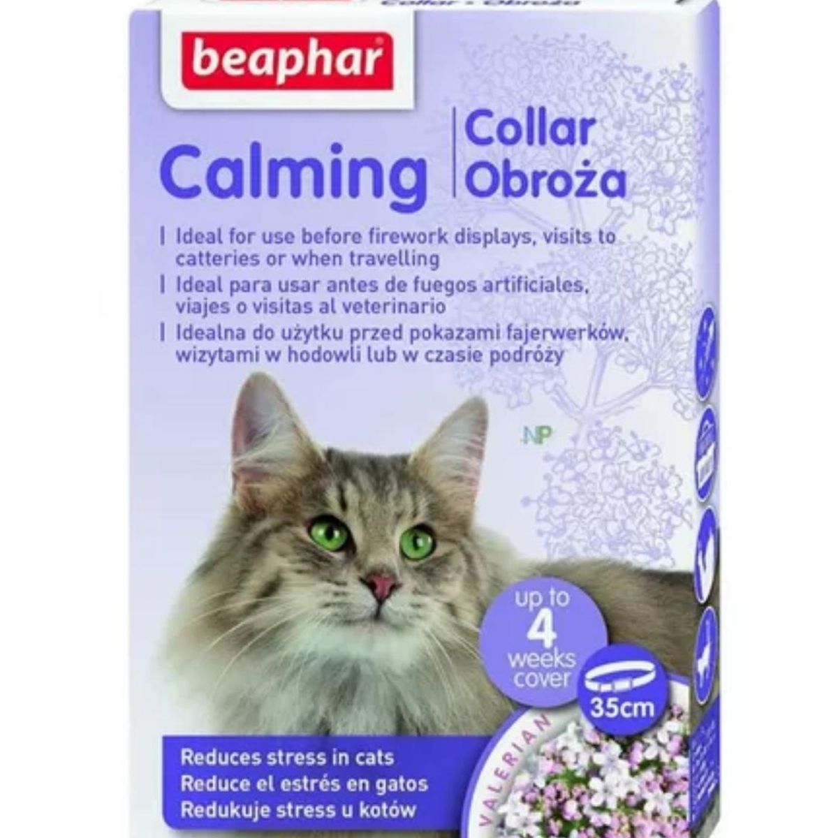 Collar Calming Beaphar Gato 35 cm - Estrés y Comportamiento, marca BEAPHAR - Foto Principal