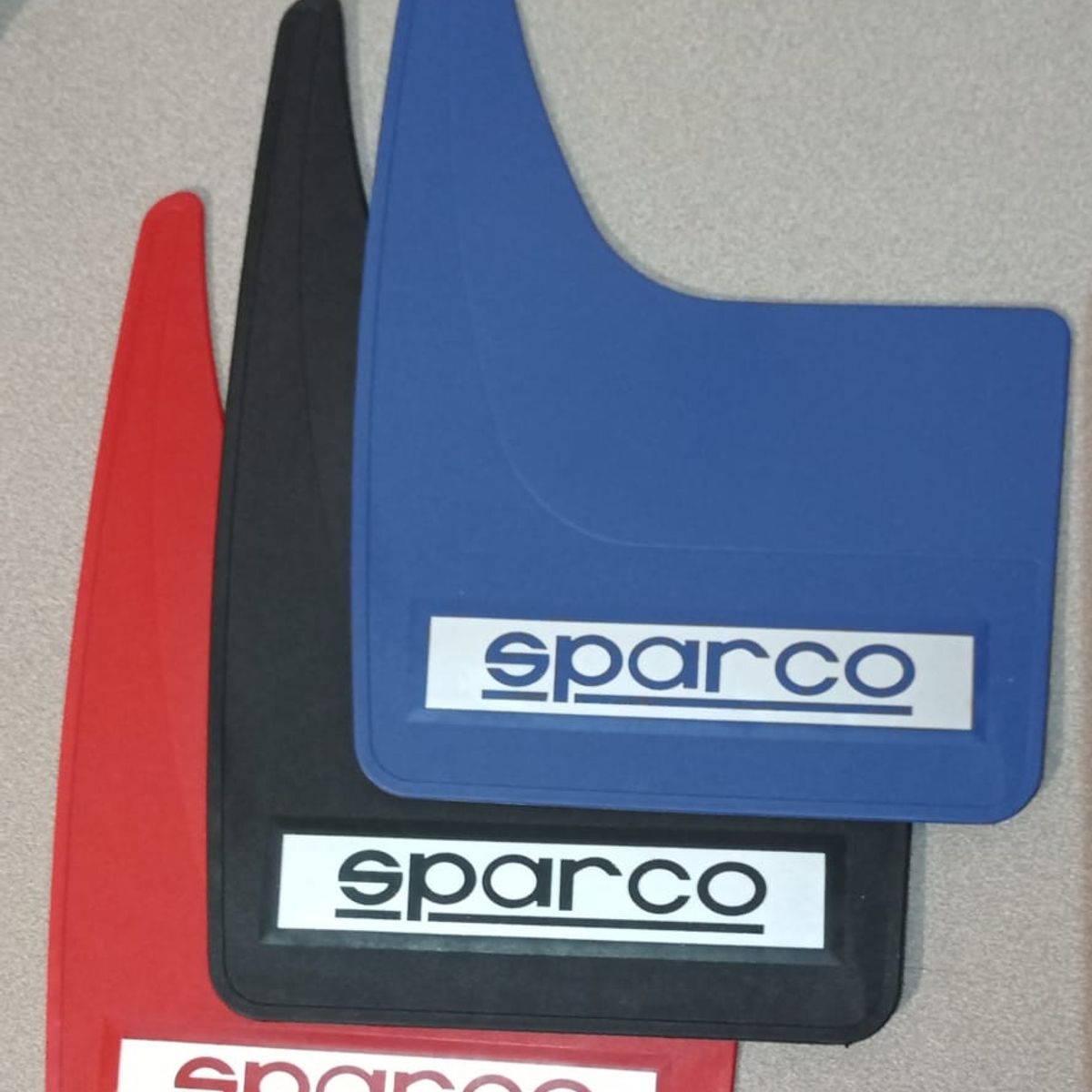 GENERICO - Guardabarros faldillas universales para auto tunning Sparco