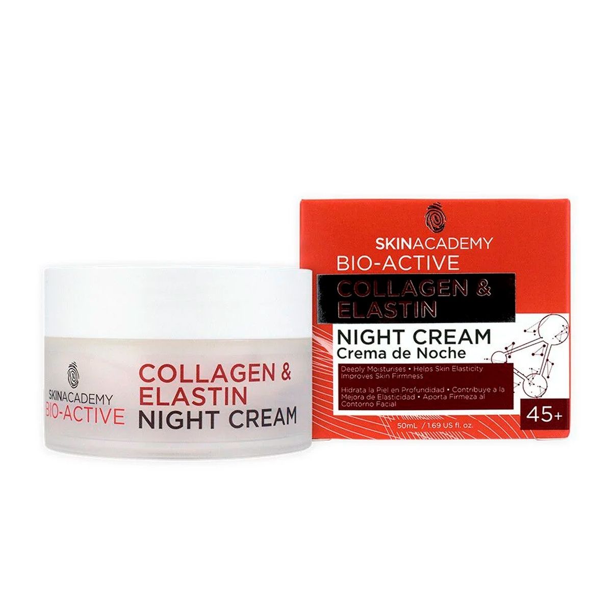 GENERICO - Skin Academy Crema De Noche Colageno y Elastina 50 Ml SKIN ACADEMY