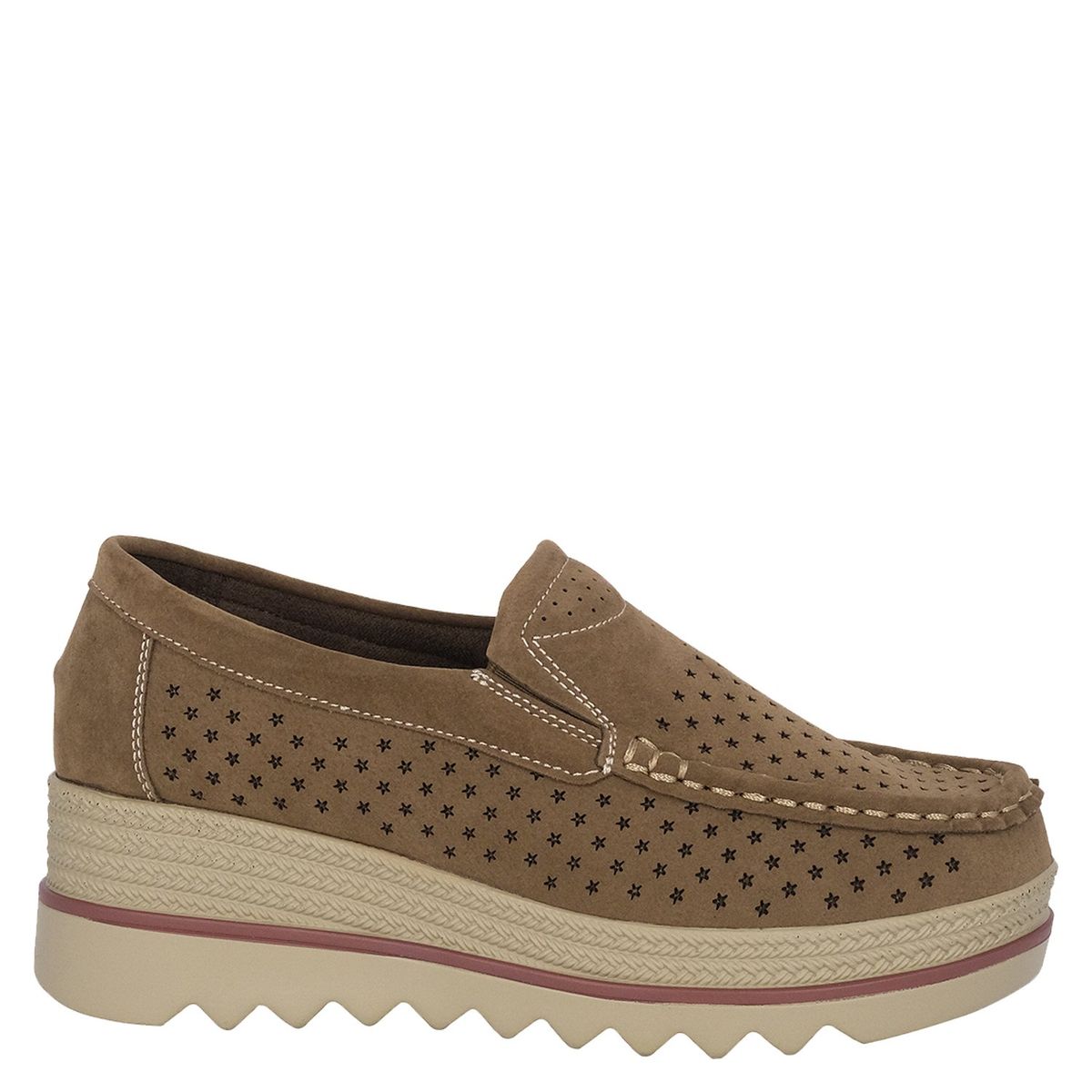 ALQUIMIA - Mocasin Mujer Tostado Pícea Alquimia