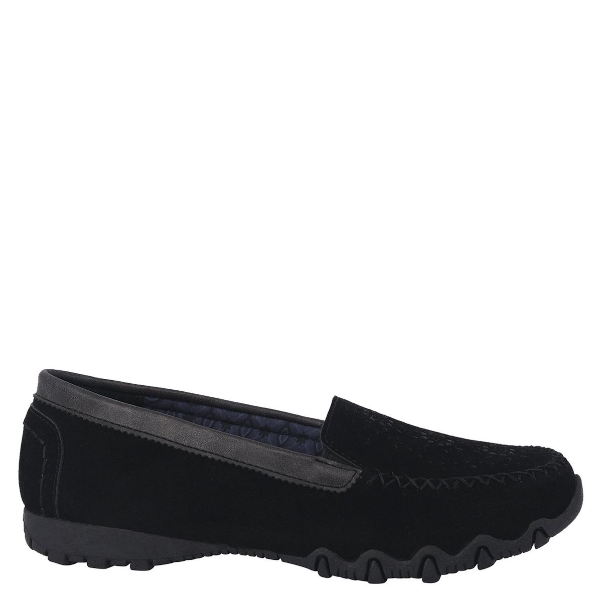 ALQUIMIA - Mocasin Mujer Negro Zambrin Alquimia