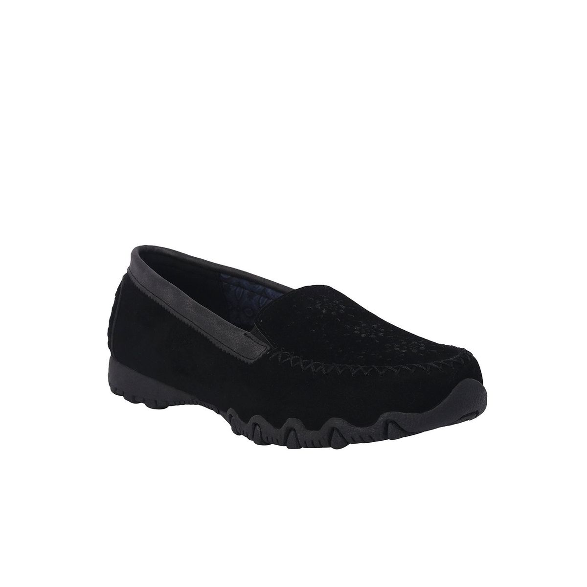 ALQUIMIA - Mocasin Mujer Negro Zambrin Alquimia