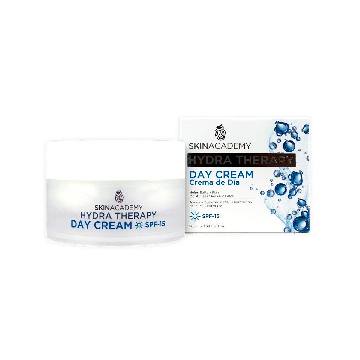 GENERICO - Crema Día Hidratante Hydra Therapy SPF15 Skin Academy 50 mL SKIN ACADEMY