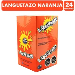 ARCOR - Languetazo Sabor Naranja De (Caja Con 24 Unidades)