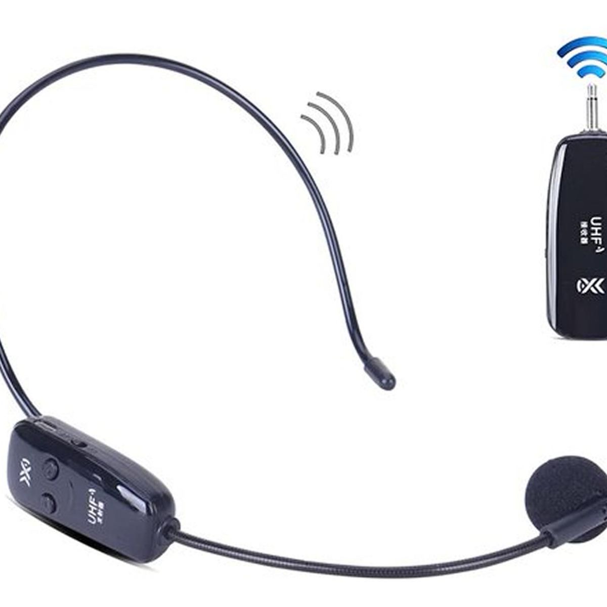 GENERICO - Micrófono Inalámbrico - Cintillo - Uhf - Zoom - Zumba - Baile