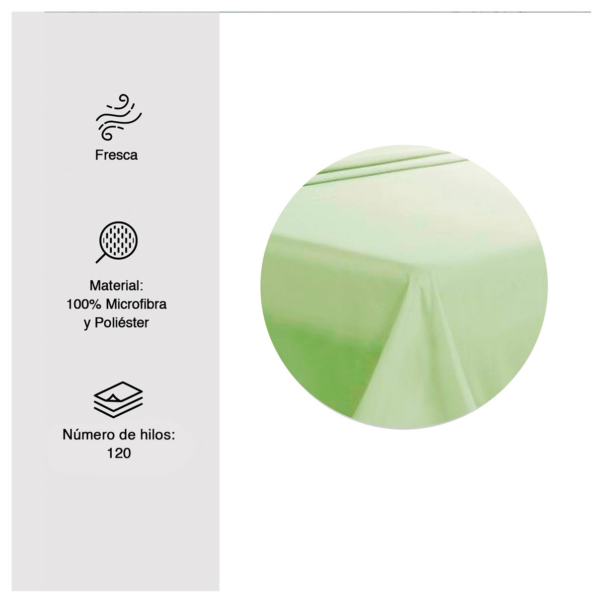 INSPIRACCI - Sábanas de microfibra Monaco 2 Plazas