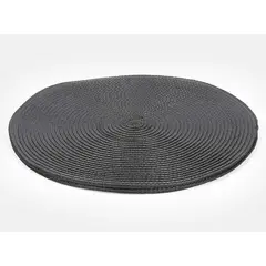 GENERICO - SET DE INDIVIDUALES PARA MESA 6 PIEZAS GRIS OSCURO