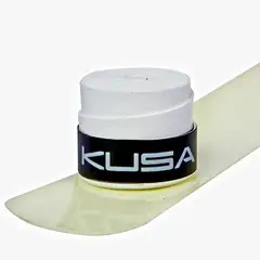 KUSA - Pack Overgrip blanco Protector transparente Padel