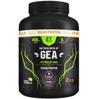Proteina Vegana 2 kg Suplemento Sabor Vainilla (Gea Protein)