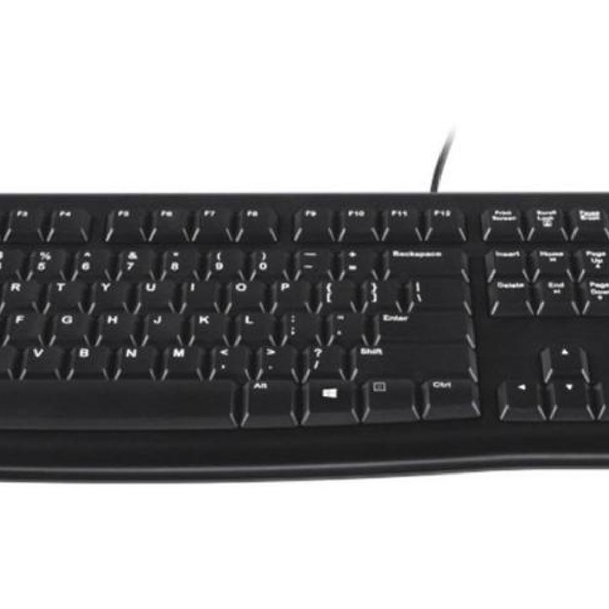 LOGITECH - Teclado Logitech K120 Qwerty Español España Color Negro