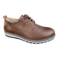 GENERICO - Zapato Casual De Hombre Oxford Ejecutivo Camel - 7121