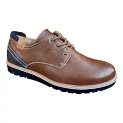 GENERICO - Zapato Casual De Hombre Oxford Ejecutivo Camel - 7116