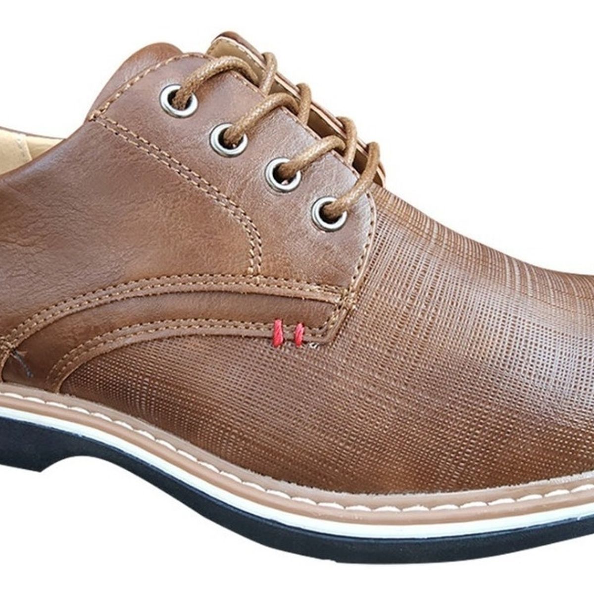 GENERICO - Zapato Casual De Hombre Oxford Ejecutivo Camel - 7118