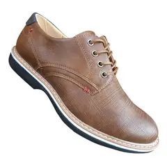 GENERICO - Zapato Casual De Hombre Oxford Ejecutivo Camel - 7118