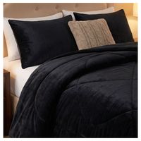 Cobertor Chiporro Invierno 2 Plazas - Negro S001