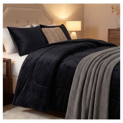 Imagen 2 del producto Cobertor Chiporro Invierno 2 Plazas - Negro S001