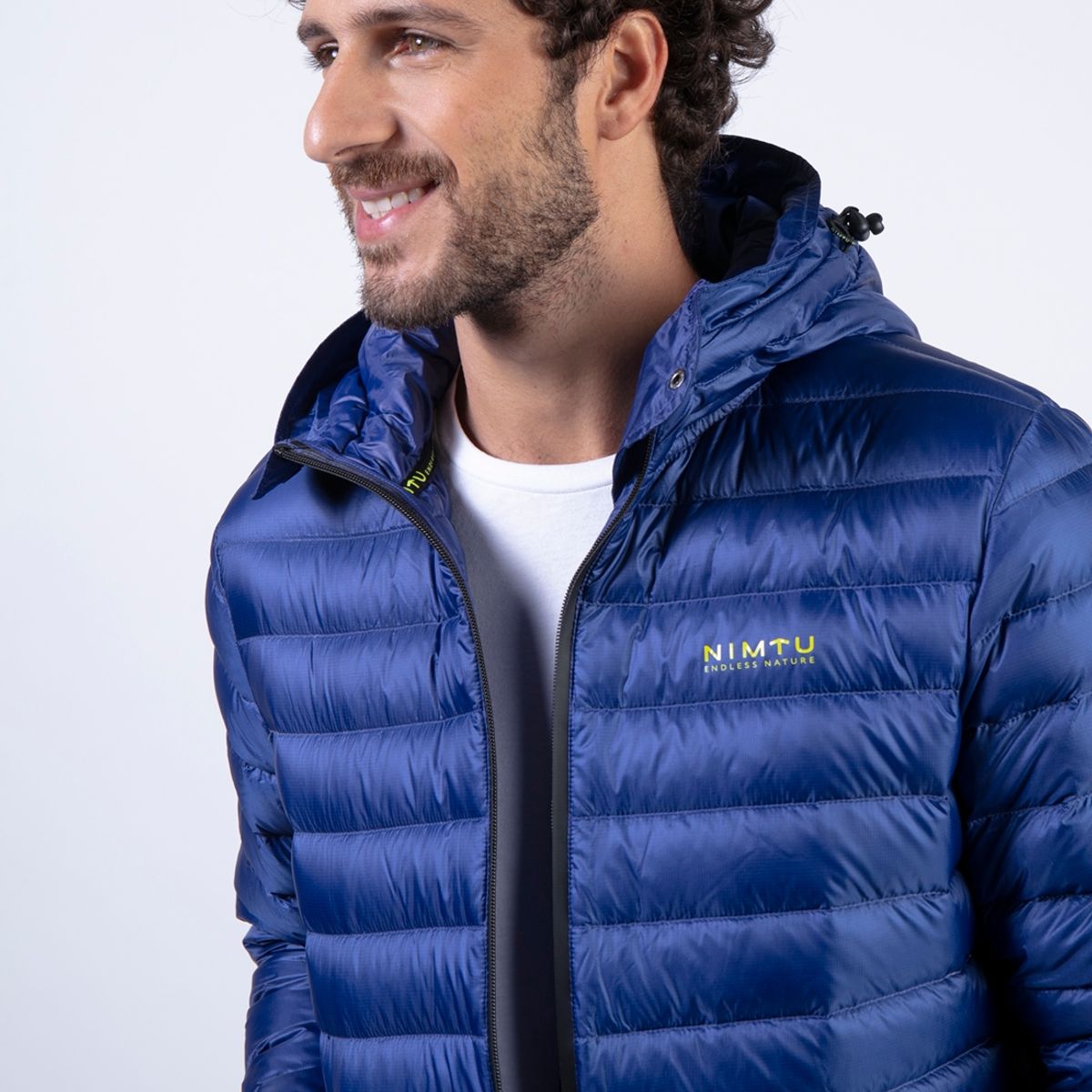 NIMTU - Chaqueta Pluma Lonquimay Azul Nimtu