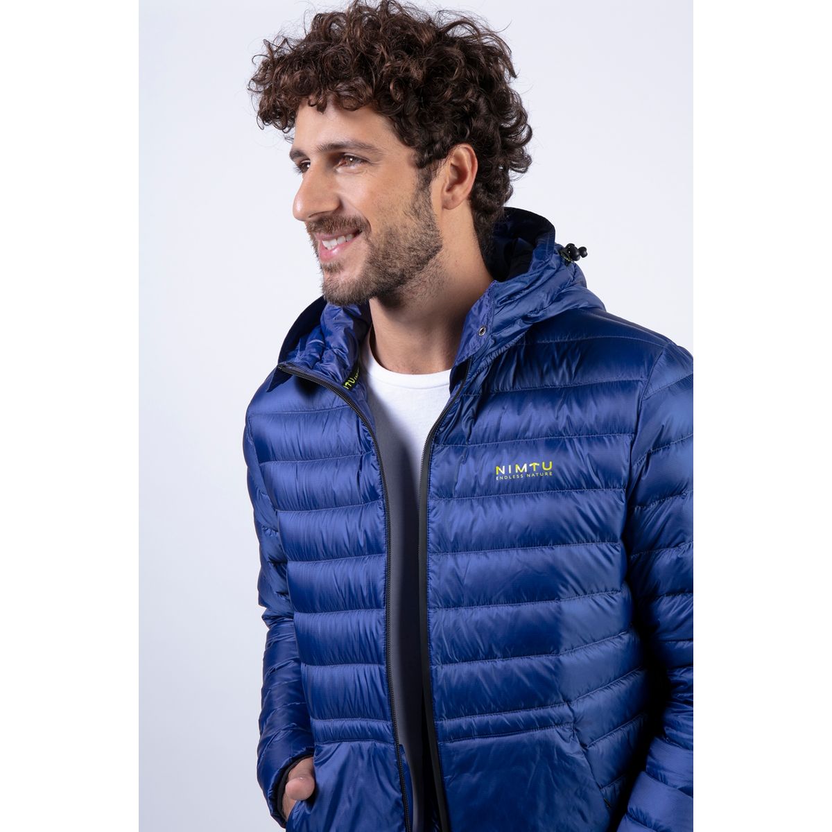 NIMTU - Chaqueta Pluma Lonquimay Azul Nimtu