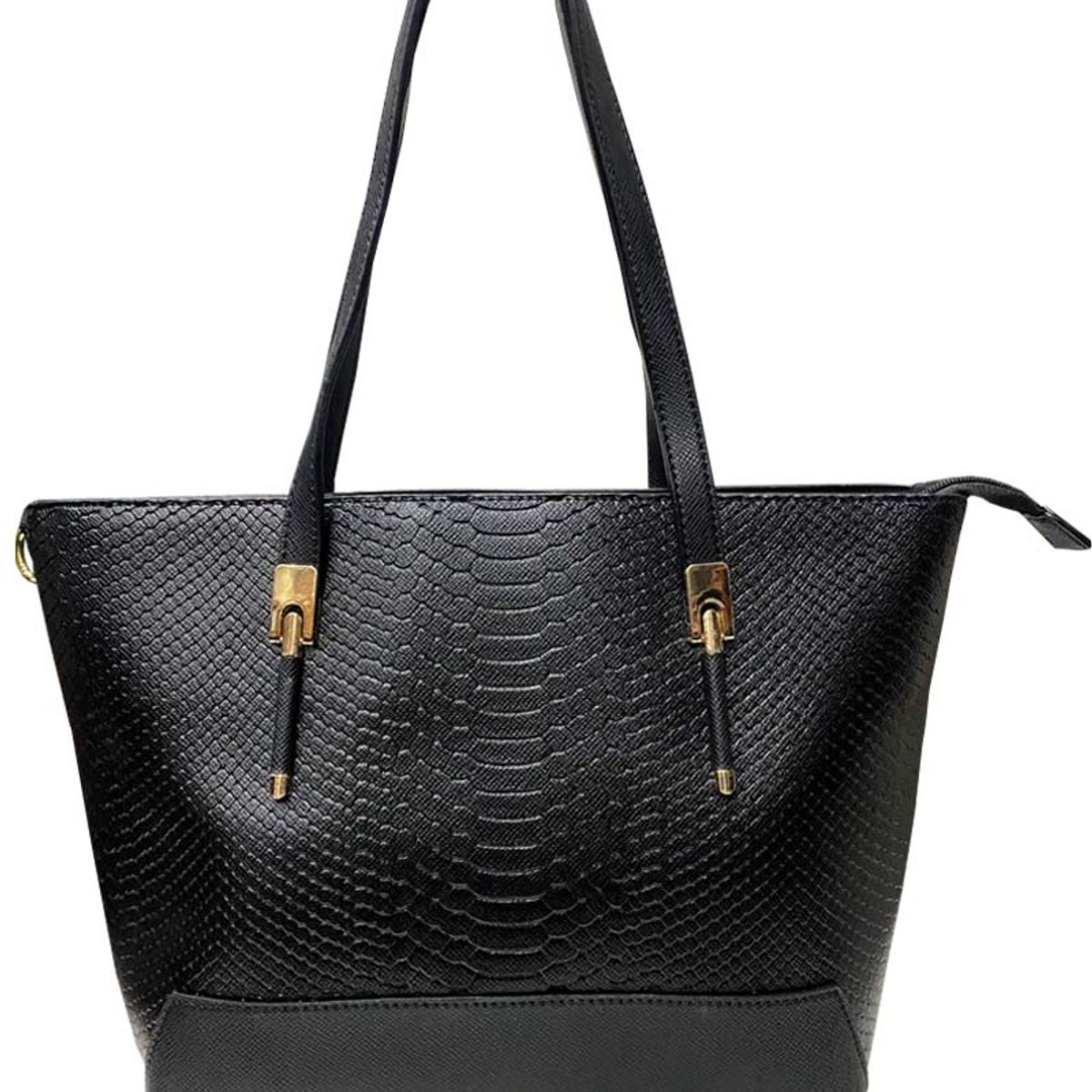 TODOPIEL - Cartera Ecocuero Mujer Negro Todopiel