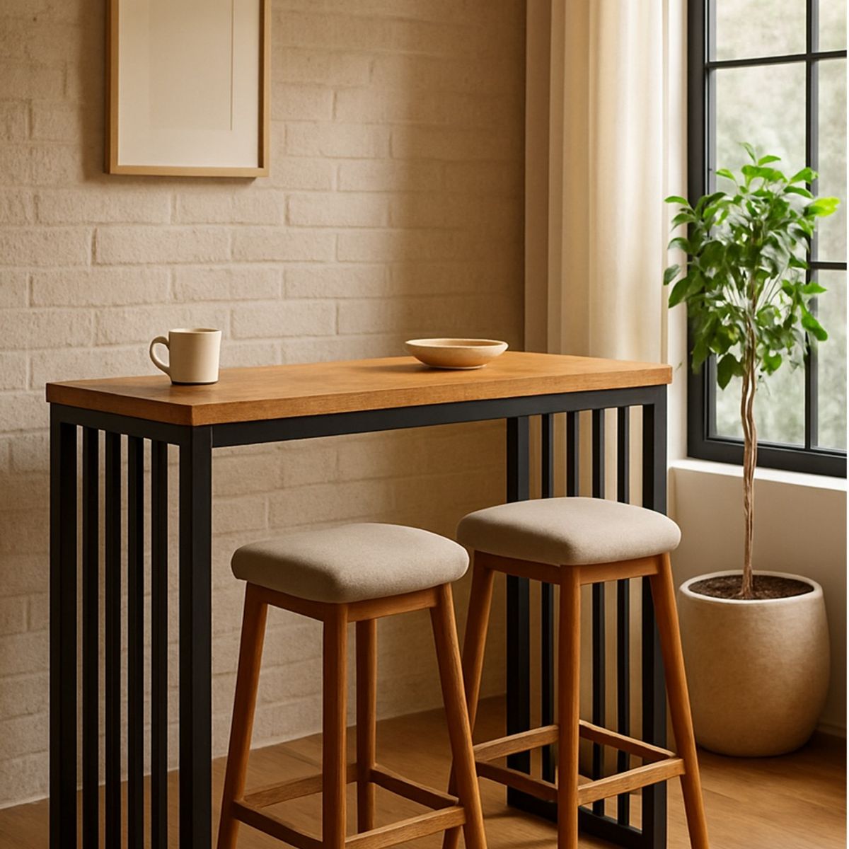 GENERICO - MESA BAR DESAYUNADOR RB THRESHING120