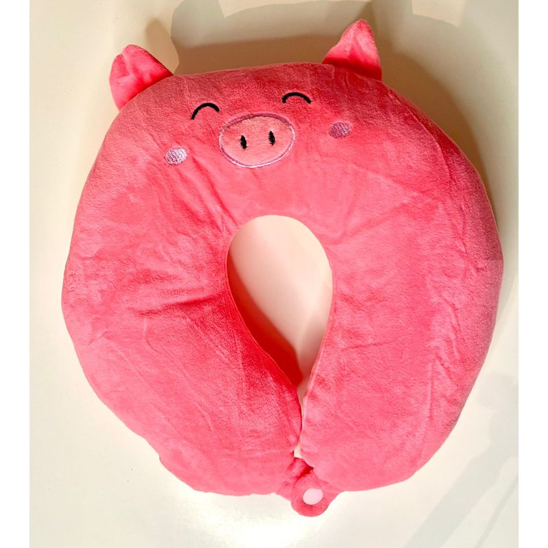 GENERICO - COJIN ALMOHADA VIAJERA CON DISEÑO