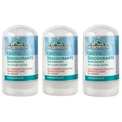 CORPORE SANO - Pack 3 Desodorantes Naturales Piedra De Alumbre