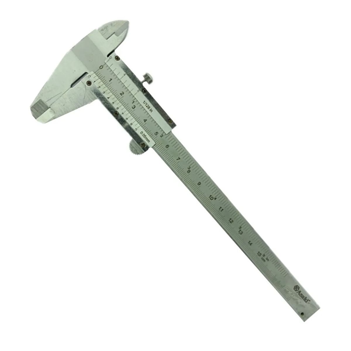 GENERICO - Pie De Metro Analogo 150mm 6 Pulgadas Asaki