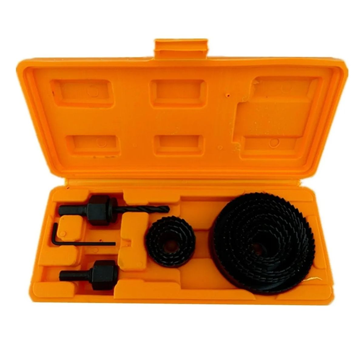 GENERICO - Juego Hoja Broca Sierra Copa Para Madera 15 Piezas Toolmak