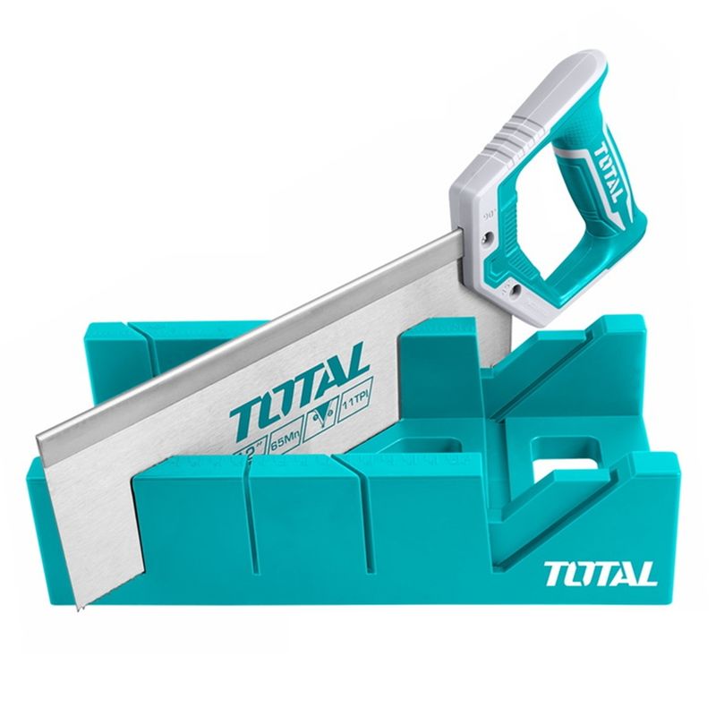 TOTAL TOOLS - Serrucho Sierra Costilla con Inglete 300mm 12 PuLG Thtk591262