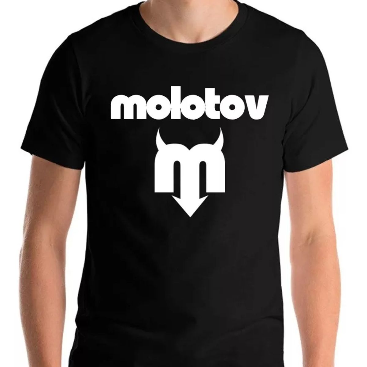 ROLY - Polera Rock Molotov Algodón_.