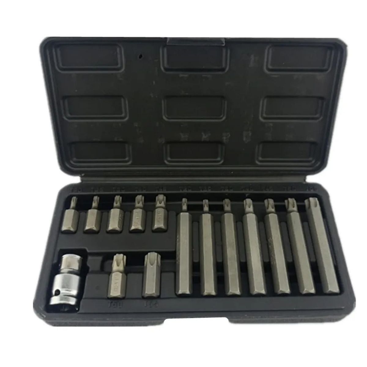 MAKAWA - Juego De Puntas Estrella Torx 15 Piezas Makawa