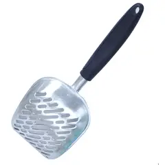 KUANGYE - Pala De Metal Para Arena Sanitaria Mascotas Perros Y Gatos