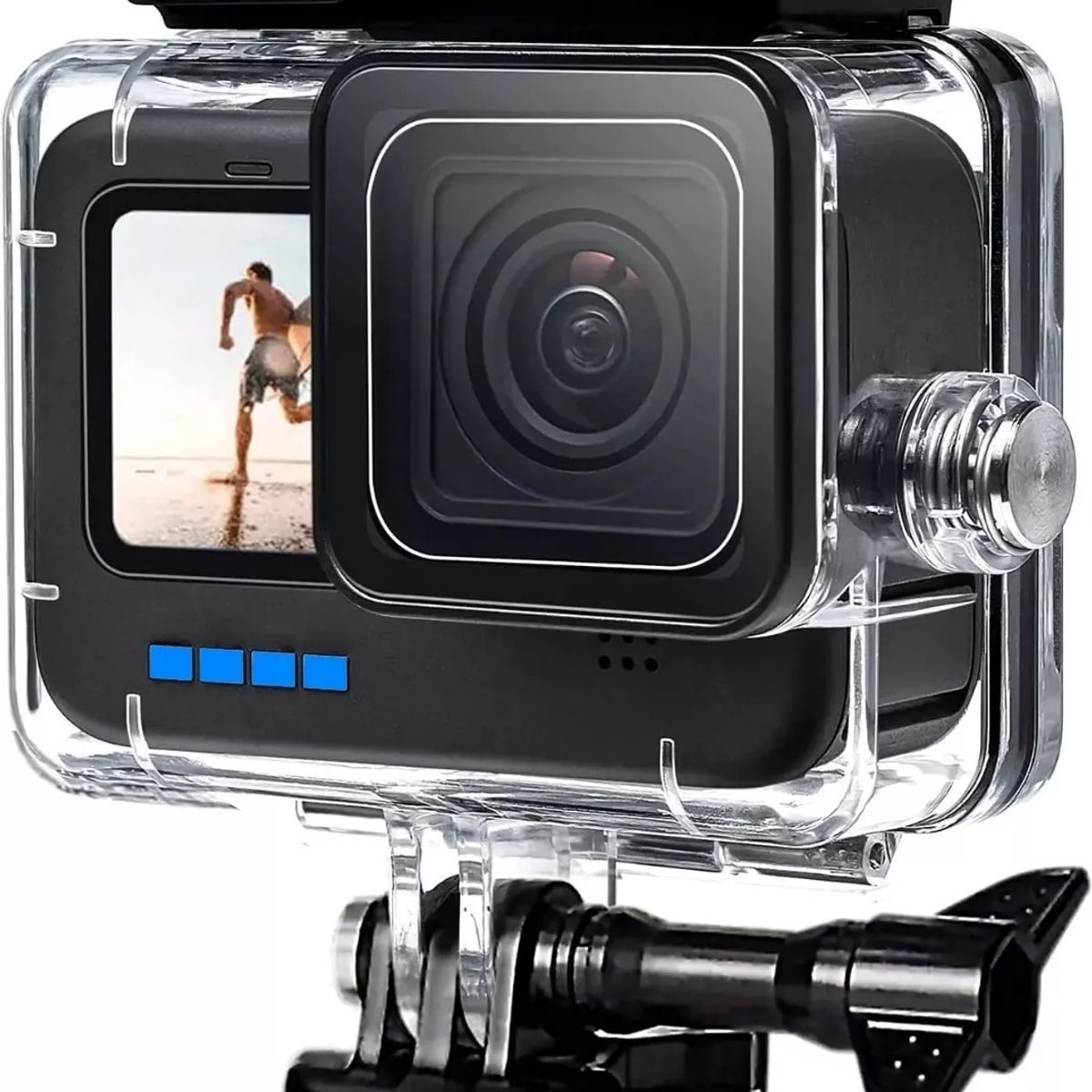 KUANGYE - Carcasa Sumergible 50m Compatible Con Gopro Hero 9 /10/11