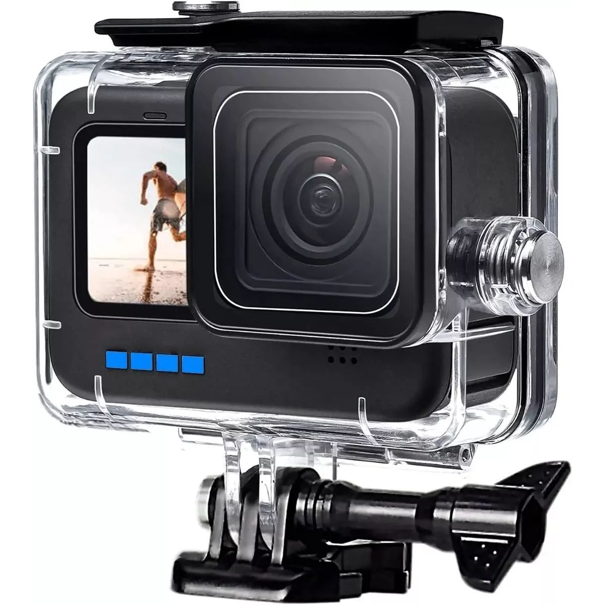 KUANGYE - Carcasa Sumergible 50m Compatible Con Gopro Hero 9 /10/11