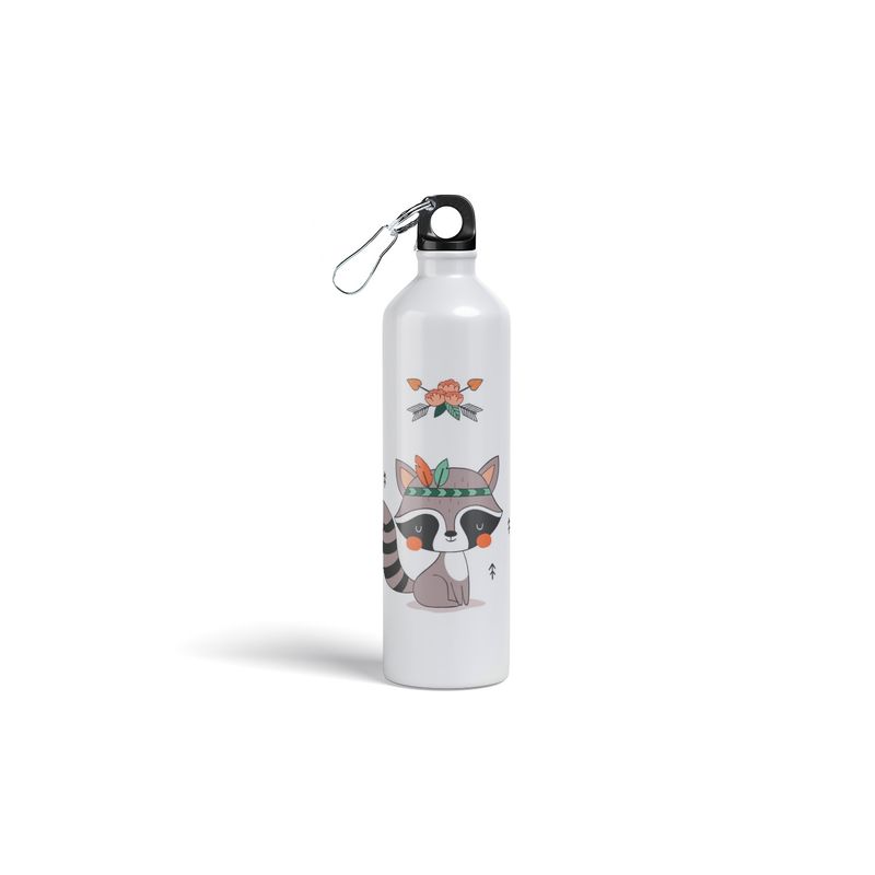 GENERICO - Botella metalica  Mapache Wild B76…
