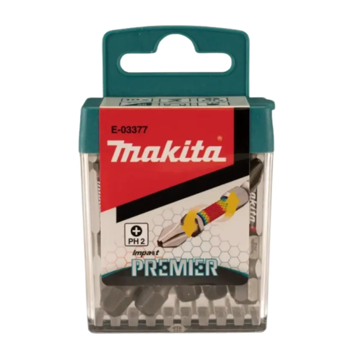 MAKITA - Set Juego De 10 Puntas Impact Premier Makita Ph2 X 50mm
