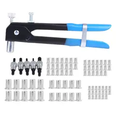 KUANGYE - Kit Remachadora Tuerca 86 Piezas M3 A M8 Remache Ciego