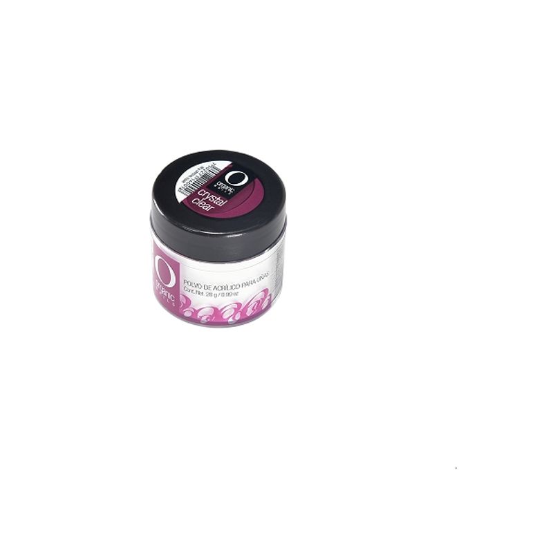 ORGANIC NAILS - POLIMERO ACRILICO CRYSTAL CLEAR  28 GR ORGANIC NAILS