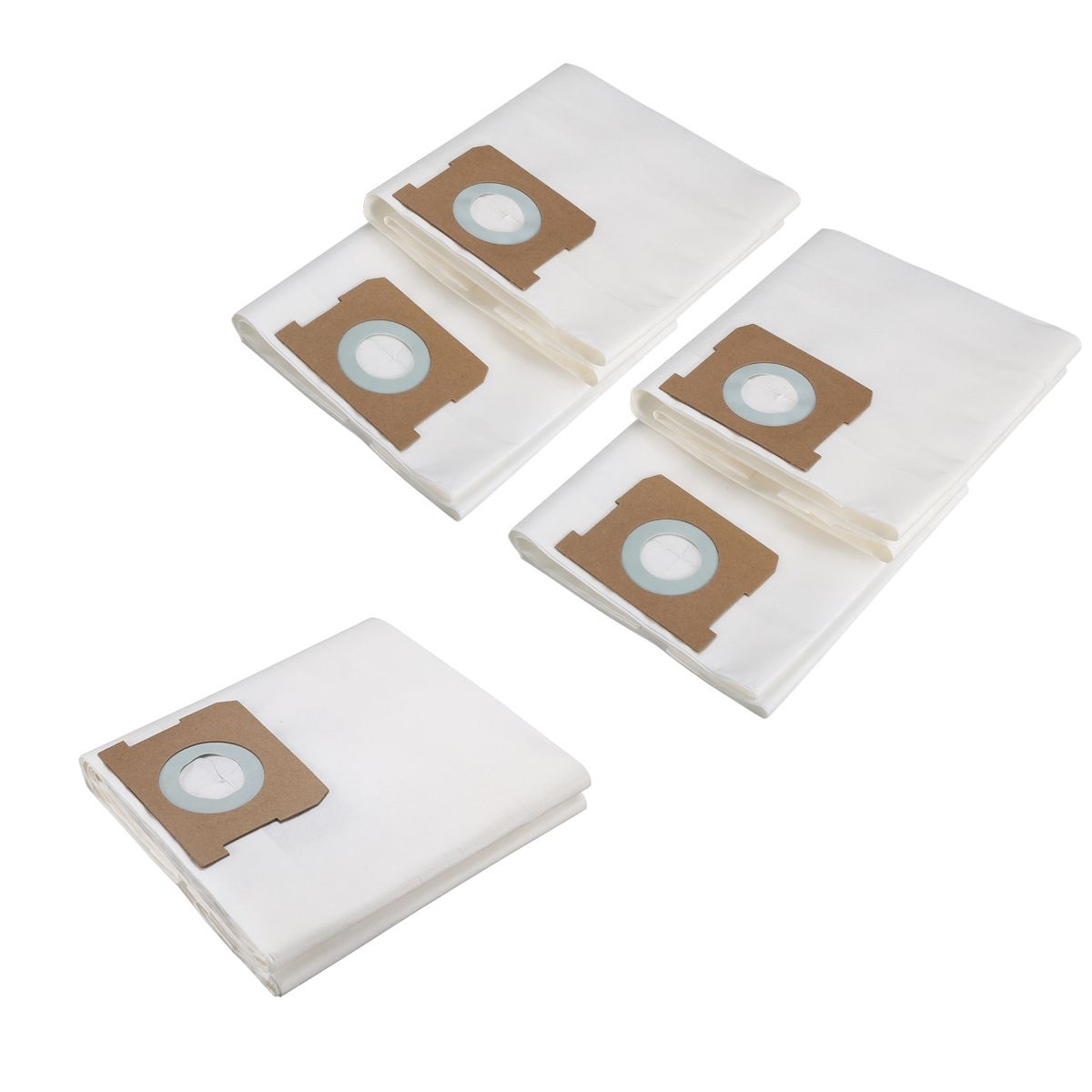 KUANGYE - 5 Bolsas De Papel Para Aspiradora Karcher Wd1 Mv1