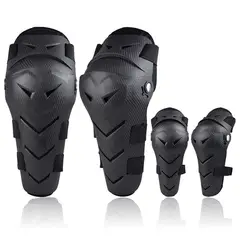 KUANGYE - Rodillera Y Codera Moto Articulada Protección