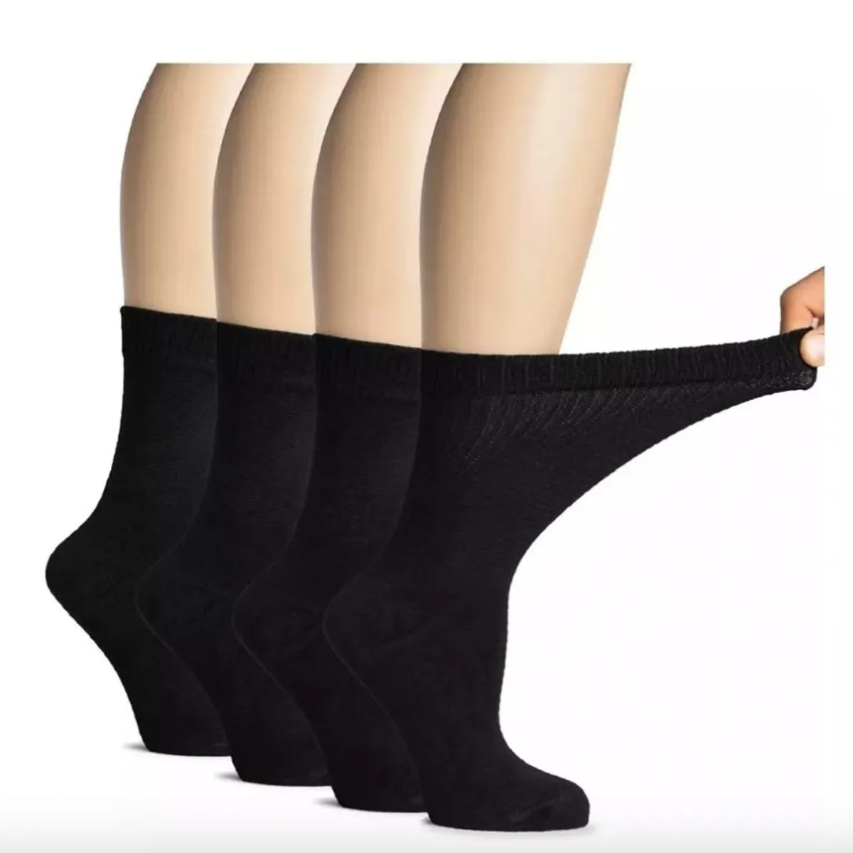 GENERICO - X12 Calcetines Hombre Diabético Algodón docena Sin Costuras…