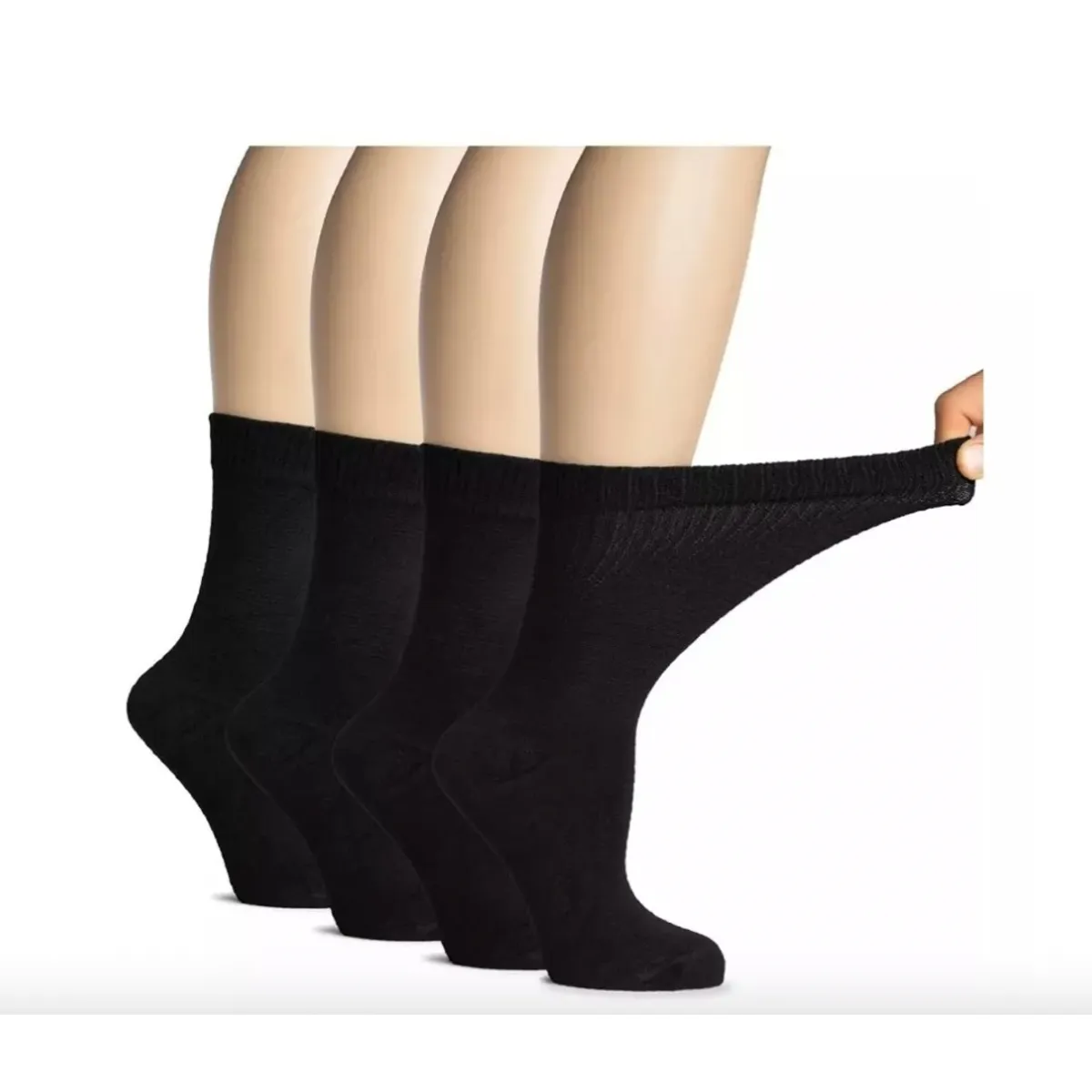 GENERICO - X12 Calcetines Hombre Diabético Algodón docena Sin Costuras…