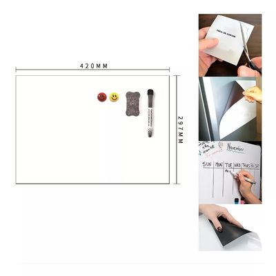 Imagen 2 del producto Pizarra Magnética Para Refrigerador Imán Flexible A3