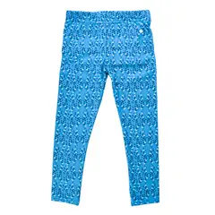 PILLIN - Calza Larga Estampada Niña Verde oscuro