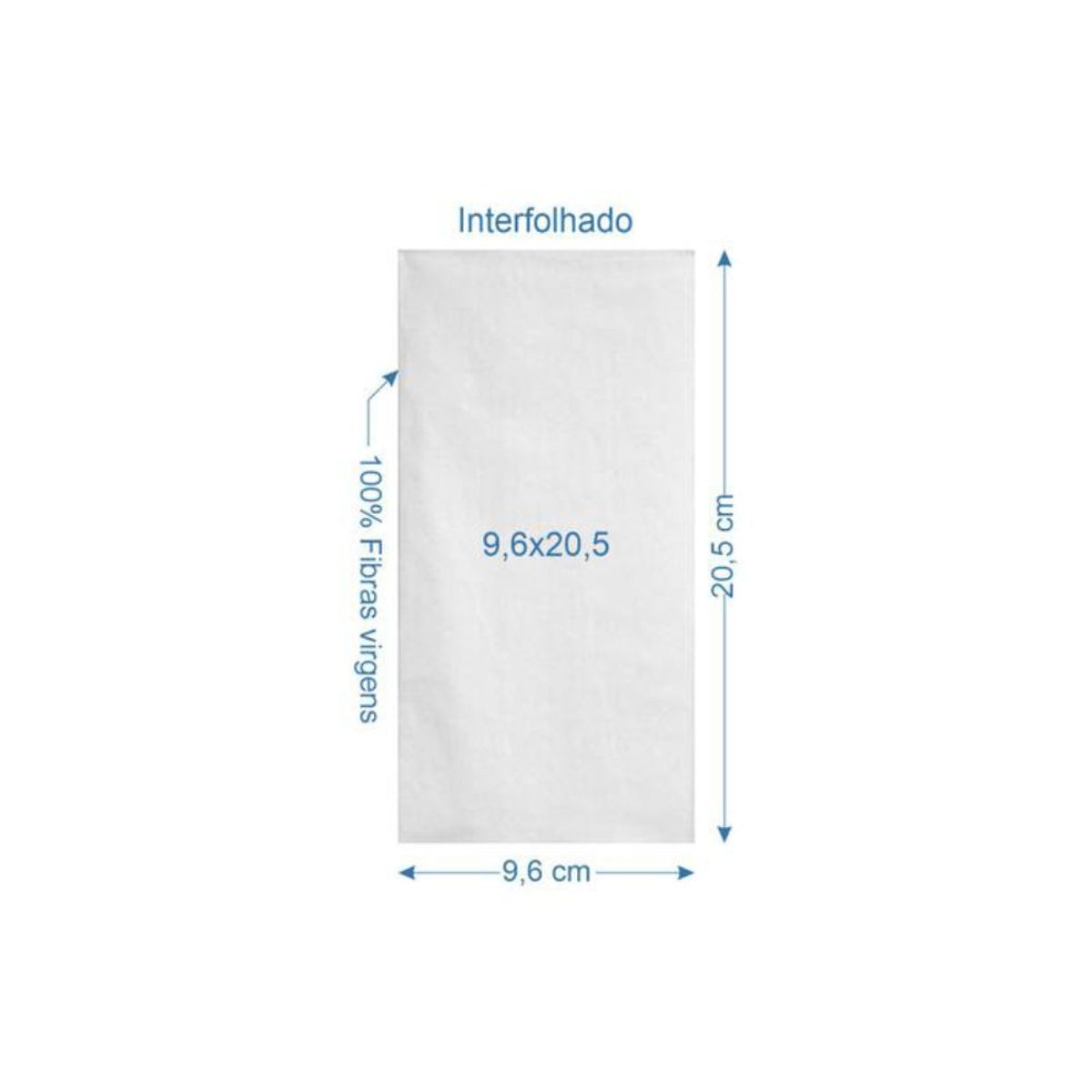 GENERICO - Servilleta Interfoliada Hoja Simple 14.400 unidades