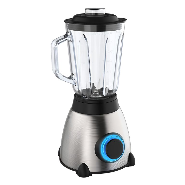 Licuadora Inoxidable 1.5 L con Jarra de Vidrio 1005AK903 - Plateado
