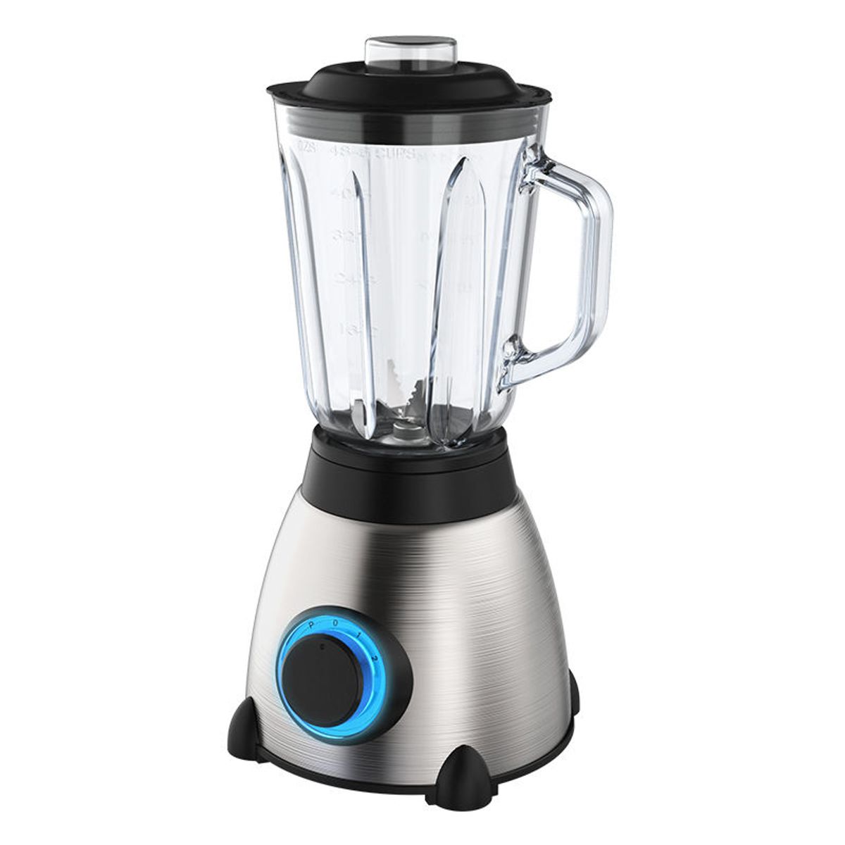 IRT - Licuadora Inoxidable IRT 1.5 L con Jarra de Vidrio 1005AK903 - Plateado