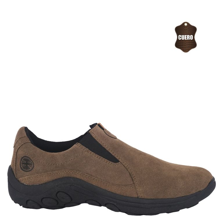 Zapato de Cuero Casual Grandidieri Tostado