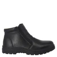 Botin de Cuero Hombre Negro Aegir