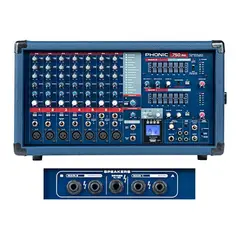 PHONIC - POWERPOD 750RW MIXER C/POWER USB BLUETOOTH